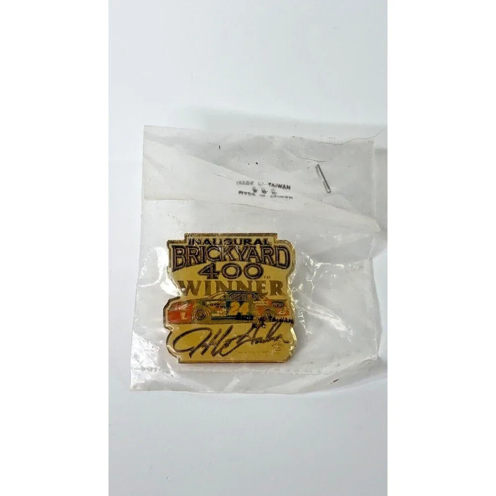 Inaugural Brickyard 400 Winner‎ Pin Jeff Gordon 24 Butterfly Back Taiwan NASCAR